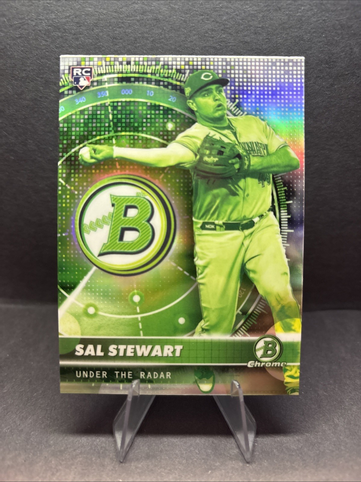 Sal Stewart #UR-11 Baseball Cards 2026 Bowman Under the Radar trading card — raw and PSA graded price guide