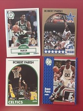 Robert Parrish - 4 Card Lot - Vintage Modern NBA Basketball Celtics (4c)