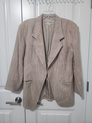 Vtg ESCADA Classic Jacket Womens Med 38 Margaretha Ley West GERMANY Open Front
