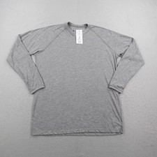 Tyndale Men's Flame Resistant Long Sleeve Grey T-Shirt Size 3X