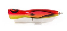 SALE Wood Popper Flatside Floating 210mm 130 Grams Wing Red Gold (1042)