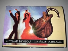 2 Pack Spanish Castanets Wood Flamenco Hand Percussion MUSIC FUN Instruments