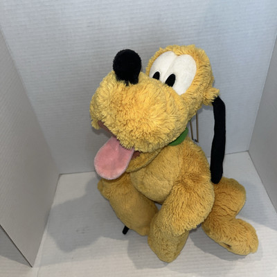 Disney Parks Pluto 15.5'' Plush Stuffed Animal Toy Authentic Disney 2007