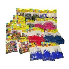 FunLoom Loom Bands Huge Lot Multicolor Silicone Bands Ages 8 New