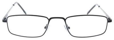 ANTJE - Lesehilfe / Lesebrille mit Federscharnier in Schwarz im zeitlosen Design