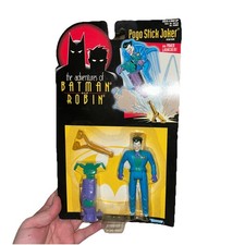 Vintage Batman The Animated Series Adventures Pogo Stick Joker Kenner 1995