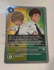 T.K. Takaishi & Izzy Izumi BT9-087  R Digimon CCG | X Record Near Mint English