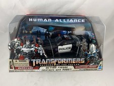 Product Image: Hasbro Transformers Revenge Of The fallen Human Alliance Barricade & Frenzy New!