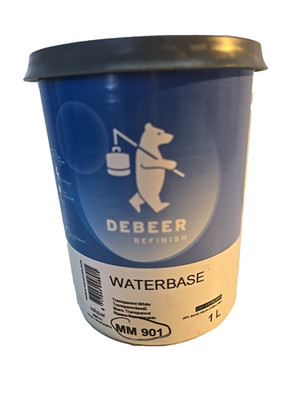 Debeer Waterbase 900 MM901 Transparent Weiß Wasserbasislack 1 Liter