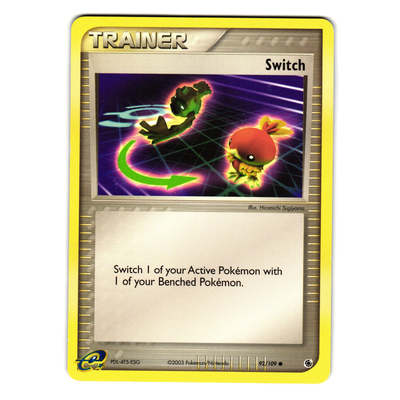 SWITCH 92/109 EX RUBY AND SAPPHIRE POKEMON TCG