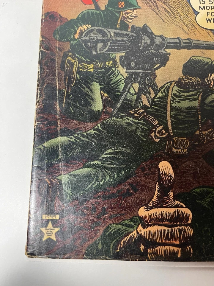 WAR COMICS #20 VG- 3 ATLAS COMICS 1953 - Image 2 of 4