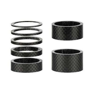 Carbon Fibers Headsets Fork Spacers Mountain Bicycles Handlebars Stem Washer