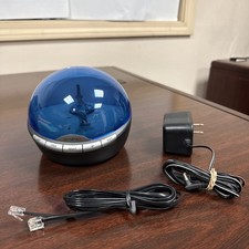 Olympia Info Globe OL3000.2 Digital Caller ID Floating Message Clock Blue Dome