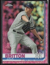 2019 Topps Chrome Update #8 Zack Britton Pink Refractor