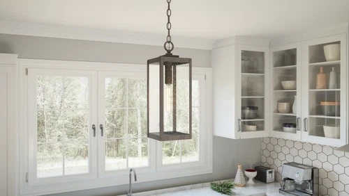 Quoizel WVR1507 Westover 7"W Mini Pendant - Black - Picture 10 of 12