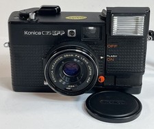 Vintage Konica C35 EFP Camera with Hexanon 38mm F4 Lens Vintage Japan Untested