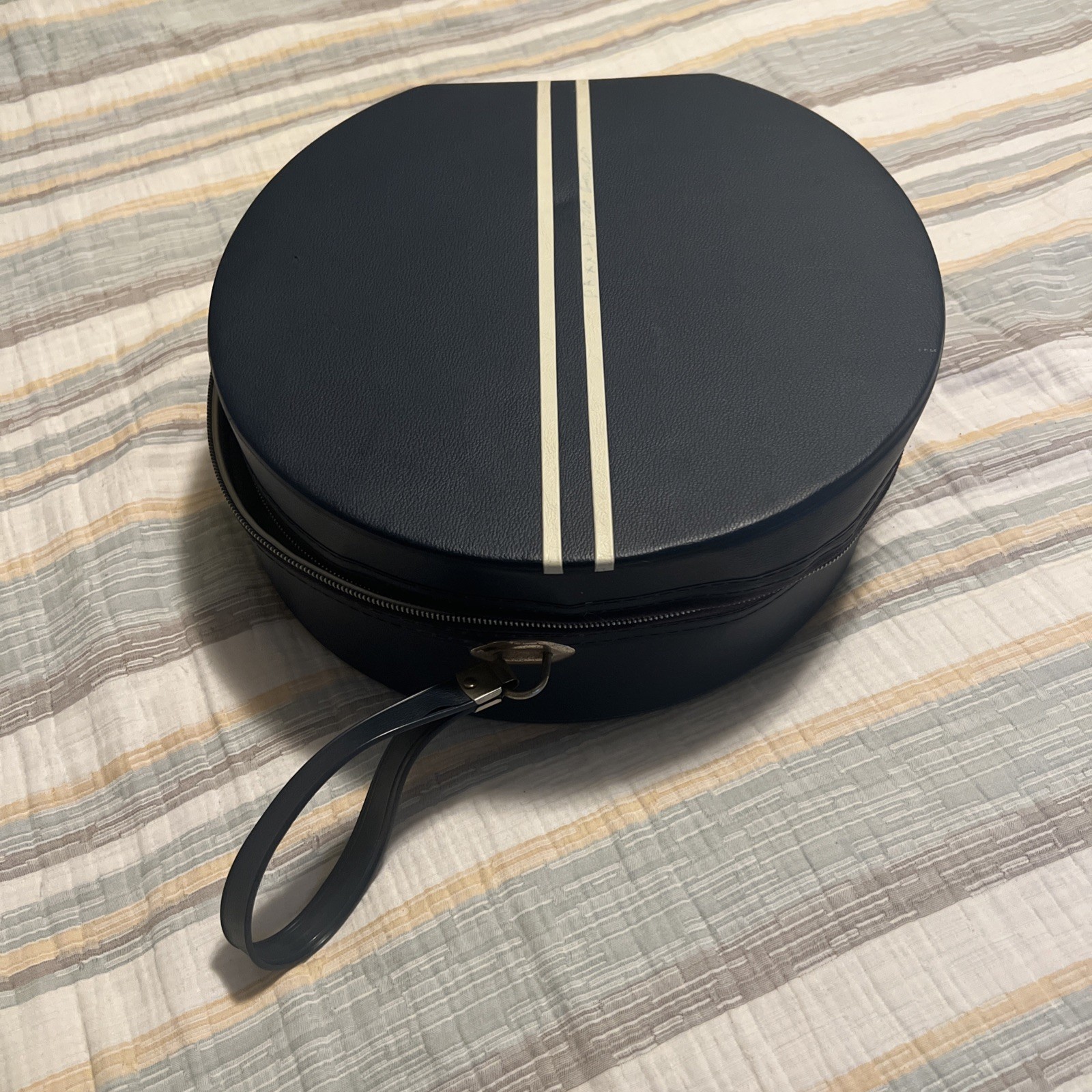 Scatola cappello rotonda vintage Beauty Counselor Keene Pkg Associati