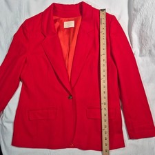 VTG PENDLETON WOMENS WOOL BLAZER MADE IN USA SIZE 14