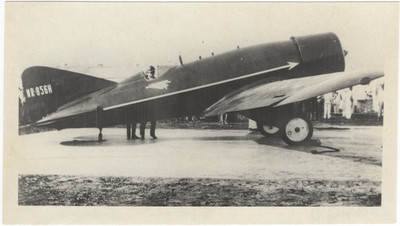 Lockheed Explorer NR-856H City of Tacoma 1929 Tokyo Attempt 4.5x2.75 Photo