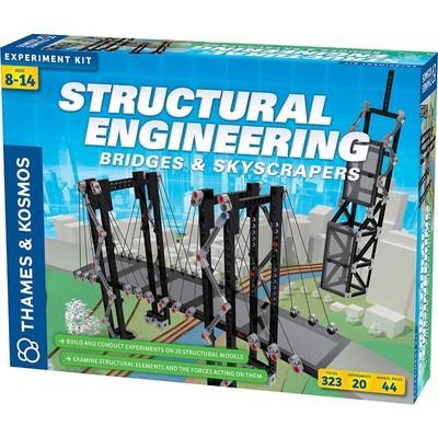 Structural Engineering Bridges & Skyscrapers Thames & Kosmos Experiment Kit