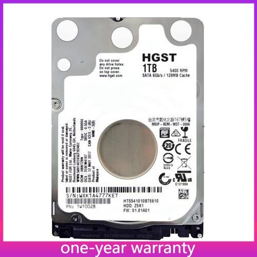 HTS541010B7E610 HGST 5400 RPM 1TB SATA III 6Gbps 2.5