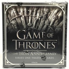 Game Of Thrones Iron Anniversary Hobby Box (Rittenhouse 2021) Factory Sealed