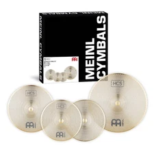 Meinl Practice HCS Cymbal Pack w/ 14" Hi-Hats, 16" Crash & 20" Ride Cymbals