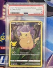 2021 POKEMON CELEBRATIONS #5/25 FULL ART/PIKACHU PSA 8