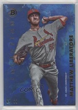 2021 Bowman Inception Blue Foil /99 Matthew Liberatore #55 0a6