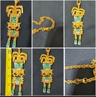 Vintage Salvador Teran for Marbel Aztec warrior necklace — photo 10
