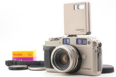 CONTAX G1 TLA140 Planar 2/35 Green Label ! [ TOP MINT ] Contax G1