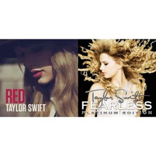 Taylor Swift - Red  Fearless Platinum Edition New LP Vinyl Bundle 