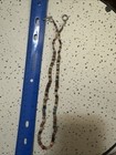 Red Coral Pooka Heishi Shell Necklace — photo 1