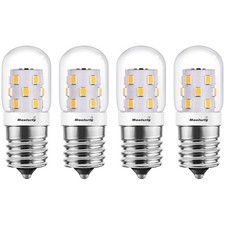 Maelsrlg Microwave Light Bulbs Under Hood 40W Equivalent, E17 LED Bulb Dimma...