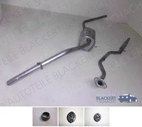 Auspuffset Ab Kat für Daihatsu Sirion M3 + Subaru IV 1.0 51KW 2005-|VSD+ESD