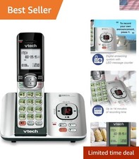 Reliable Cordless Phone with Power-Saving Technology, Caller ID  Redial Feature