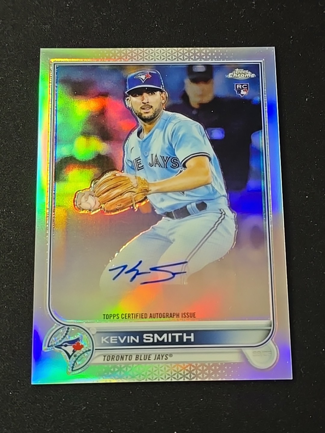2022 Topps Chrome Kevin Smith Refractor Auto/499