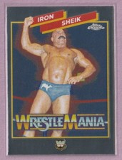 2025 Topps Chrome WWE WrestleMania Recall #WMIS Iron Sheik