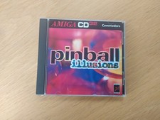 Pinball Illusions Amiga CD32 -  Repro Boitier et disque Commodore Amiga CD 32