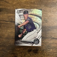 2022 Bowman Platinum Top Prospects Ice Foil #TOP-36 McCade Brown Rockies