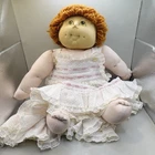 1984 Cabbage Patch Kids 18” Original Doll Baby By CORP M.N. Thomas Green Eyes