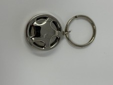 Mini Pocket Watch Pendant Car Rim Keychain Watch Key Ring Keyring Key Holder C3