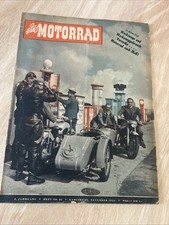 Magazine moto "das Motorrad" N° 21 1950  etc