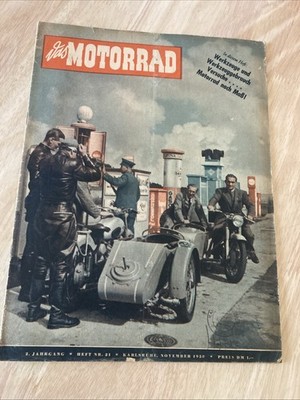 Das Motorrad Motorcycle Magazine No. 21 1950 Etc