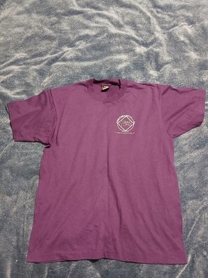 Narcotics Anonymous Tshirt Size L Vintage Hospitals And Institutions Purple