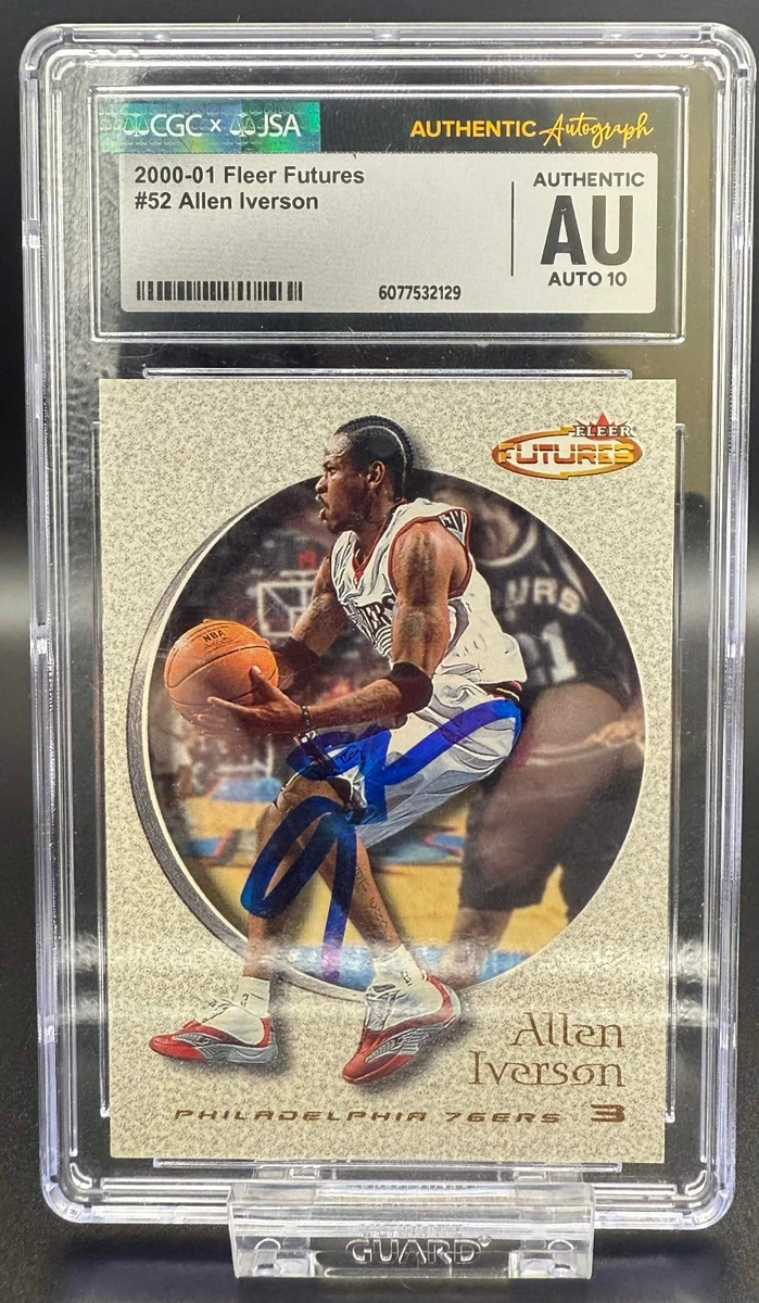 2000-01 Fleer Futures - Allen Iverson #52 for sale | eBay