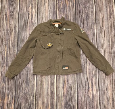 Disney Star Wars Galaxys Edge Resistance Andor Jacket Spire Outpost Kids Size L