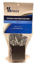 Airplane Seat Belt Extender Pros - Type A - Safety Certified Adds 7 To 24 New
