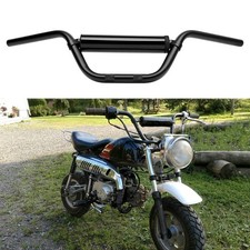 Motorrad Lenker 7/8 Zoll 690 mm Lenker mit Strebe Schwarz für Honda Monkey Z 50