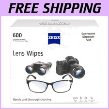 600 Lens Cleaning Wipes, Unscented - Box Pack